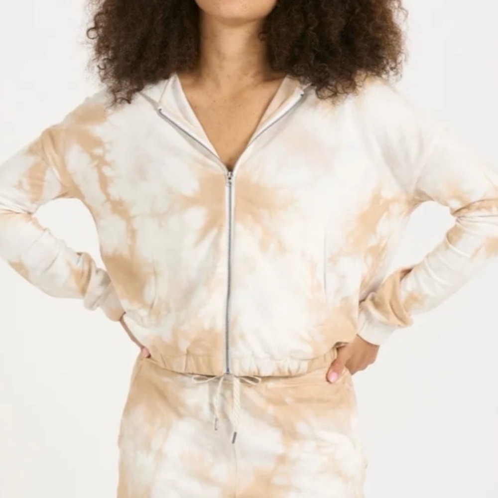 Vuori Laguna Full Zip hoodie Oak Tie-dye size M